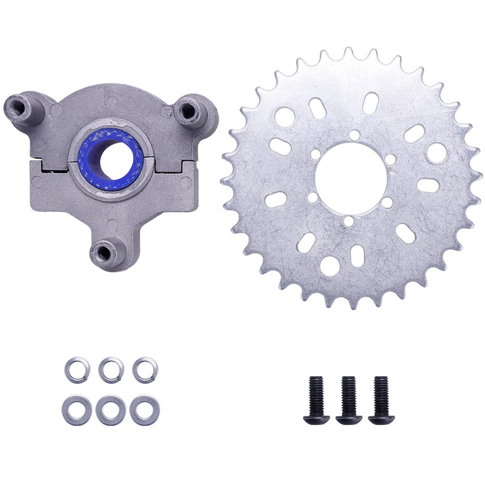 32T Pignone Adattatore Fit 1.5 pollici 1 1/2 pollici 415 Catena 49cc 50cc 66cc 80cc 2 Tempi Motorizzato Della Bici