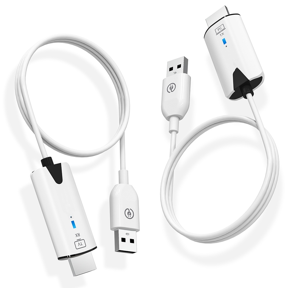 30 m draadloze transmissie videozender en ontvanger HDMI-compatibele extender displayadapterkabel schermspiegel voor camera