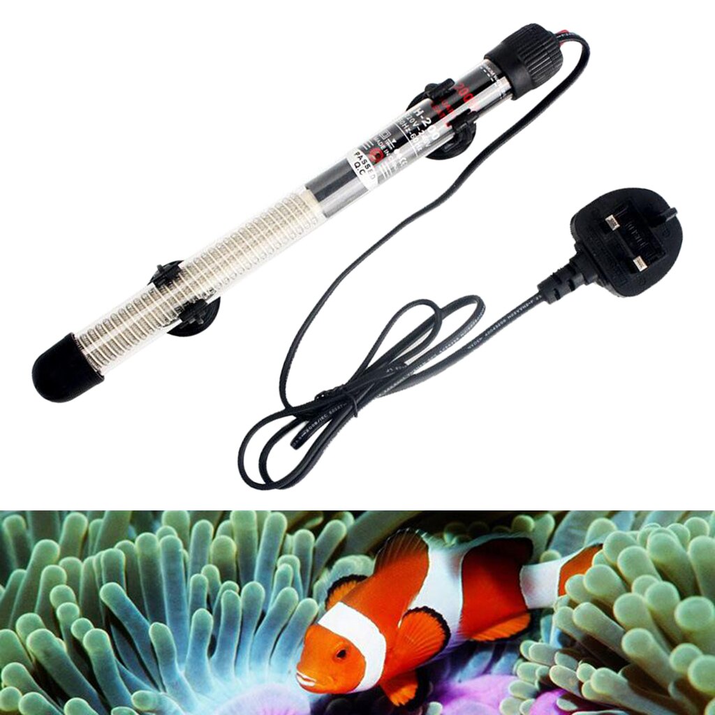 Aquarium Heater 25W/50W/100W/200W 220-240V Heat for Aquarium