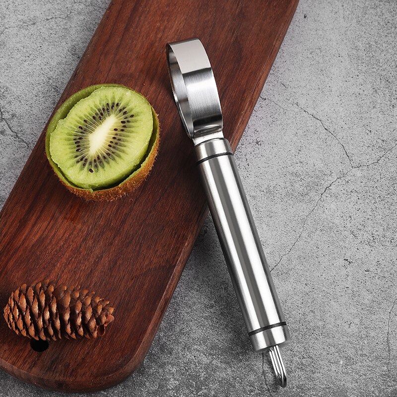 Kjøkken tilbehør verktøy mango kiwi frukt kutter maskin kjøtt separator skreller rustfritt stål kjøkkenutstyr frukt skreller