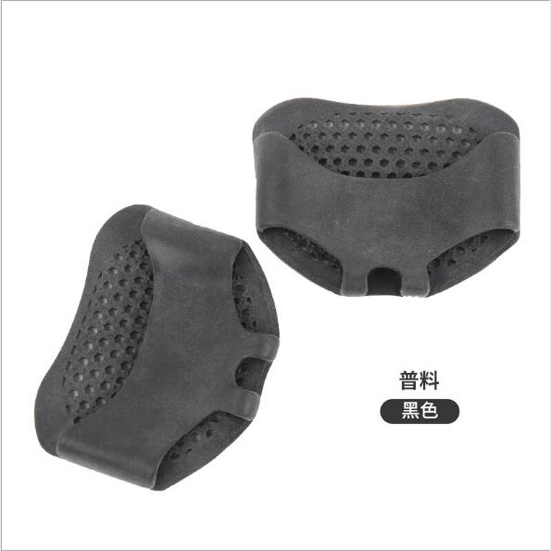 Silicone Forefoot Metatarsal Pads Pain Relief Orthotics Foot Massage Anti-slip Protector High Heel Elastic Cushion Foot Care: black