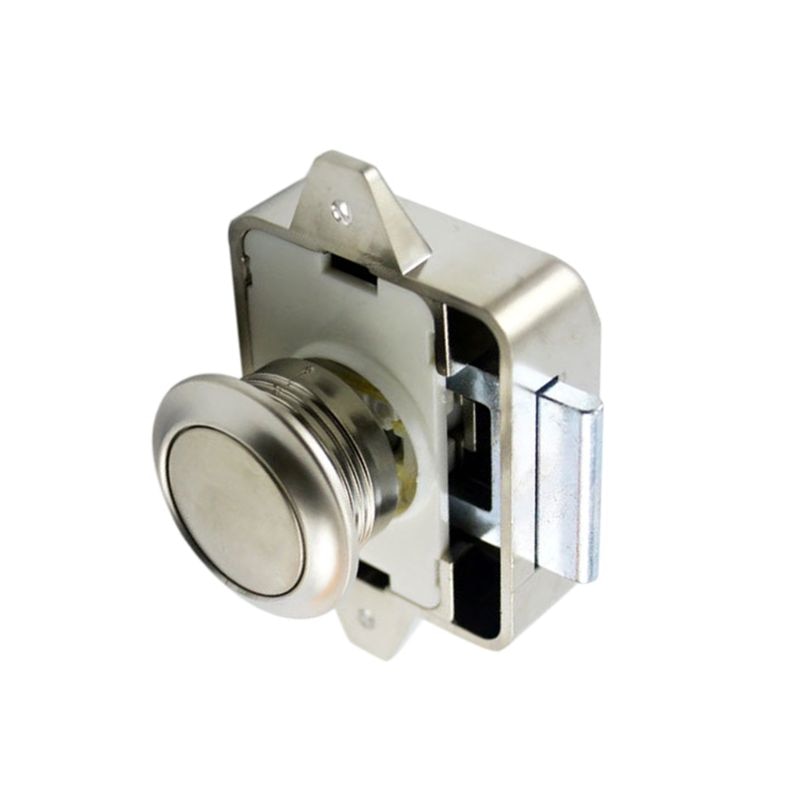 Camper Car Push Lock RV Caravan Boat Motor Home Cabinet Drawer Latch Button Locks For Furniture Hardware
