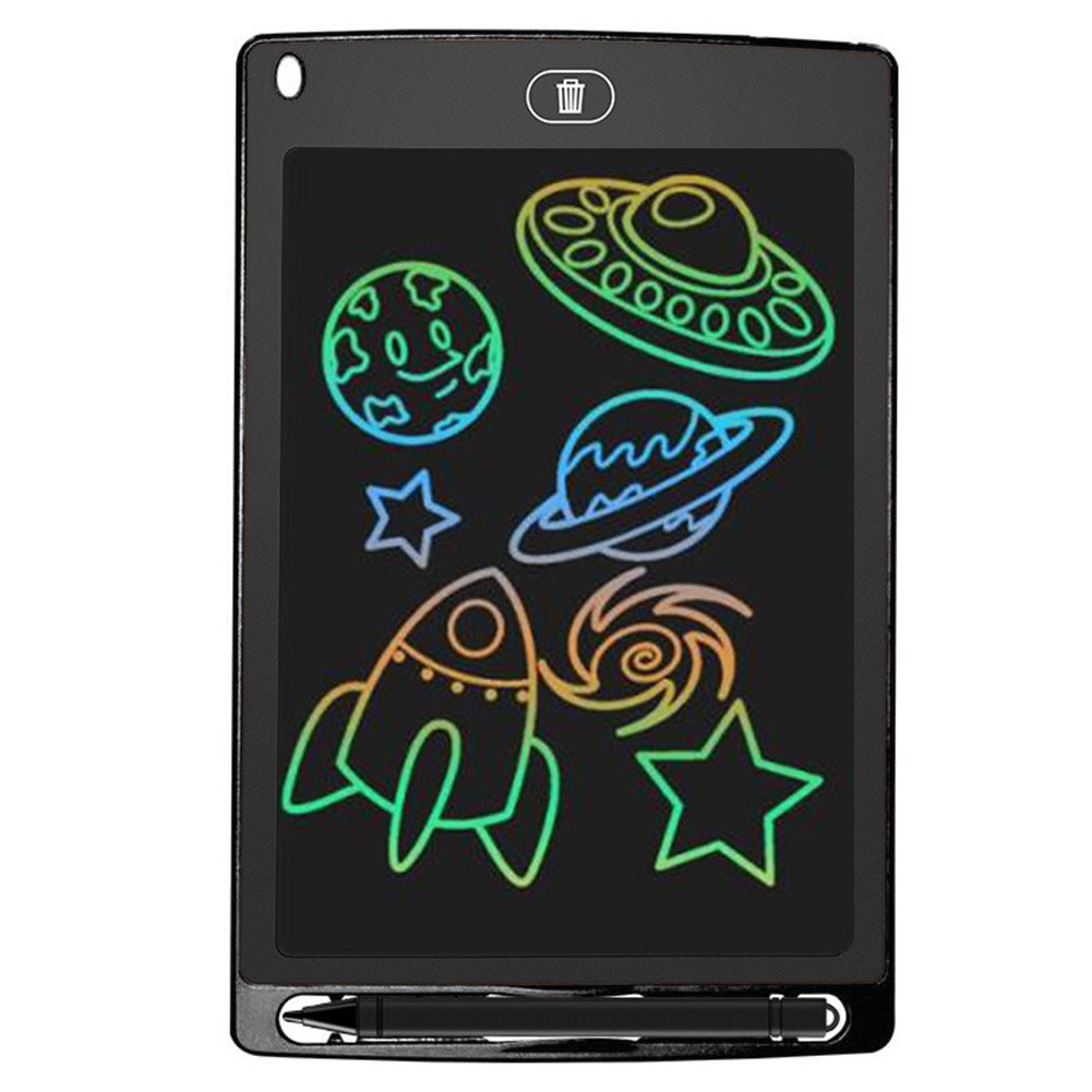 8.5 Inch Lcd-scherm Elektronische Schrijven Tablet Kids Handschrift Board + Stylus Pen Digitale Home Office Doodle Tekening Grafische: Black Multicolor