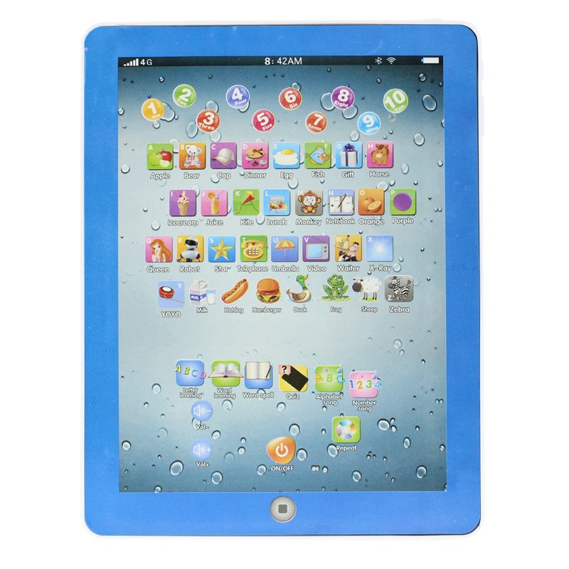 Child Touch Type Computer Tablet English Learning Study Machine Toy Kid Children christmas toy #W30