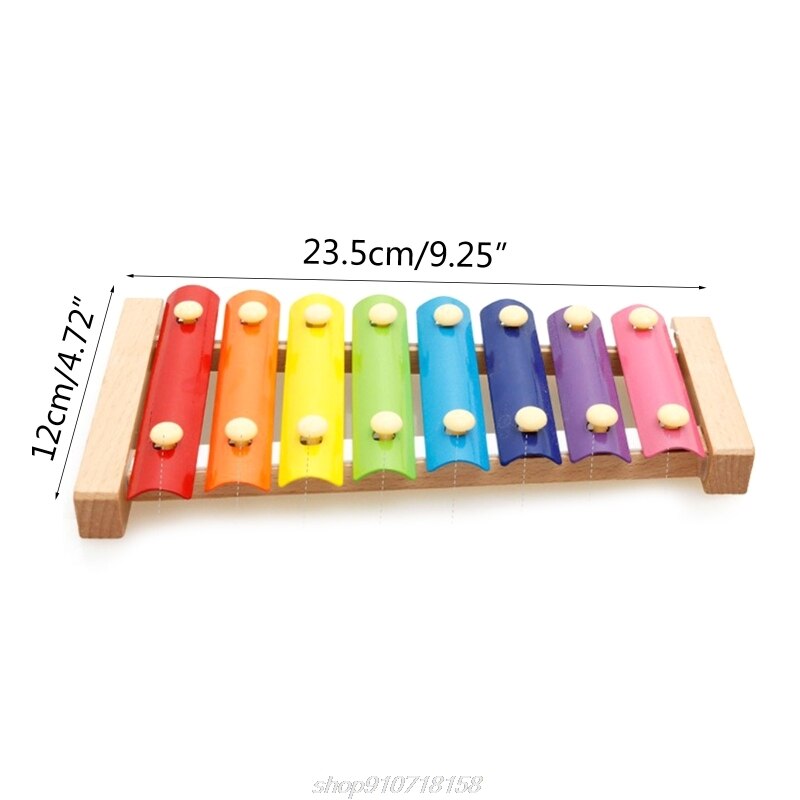Hanging Chicken Sound Toys Suspensible Wooden Coop Decoration Hens Rooster Pecking Xylophone Toy F01 21