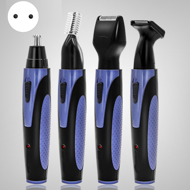 Tondeuse à cheveux multifonctionnelle 4In1 tondeuse à cheveux électrique Rechargeable hommes rasage rasoir nez cheveux rasoir de sourcils cheveux électriques