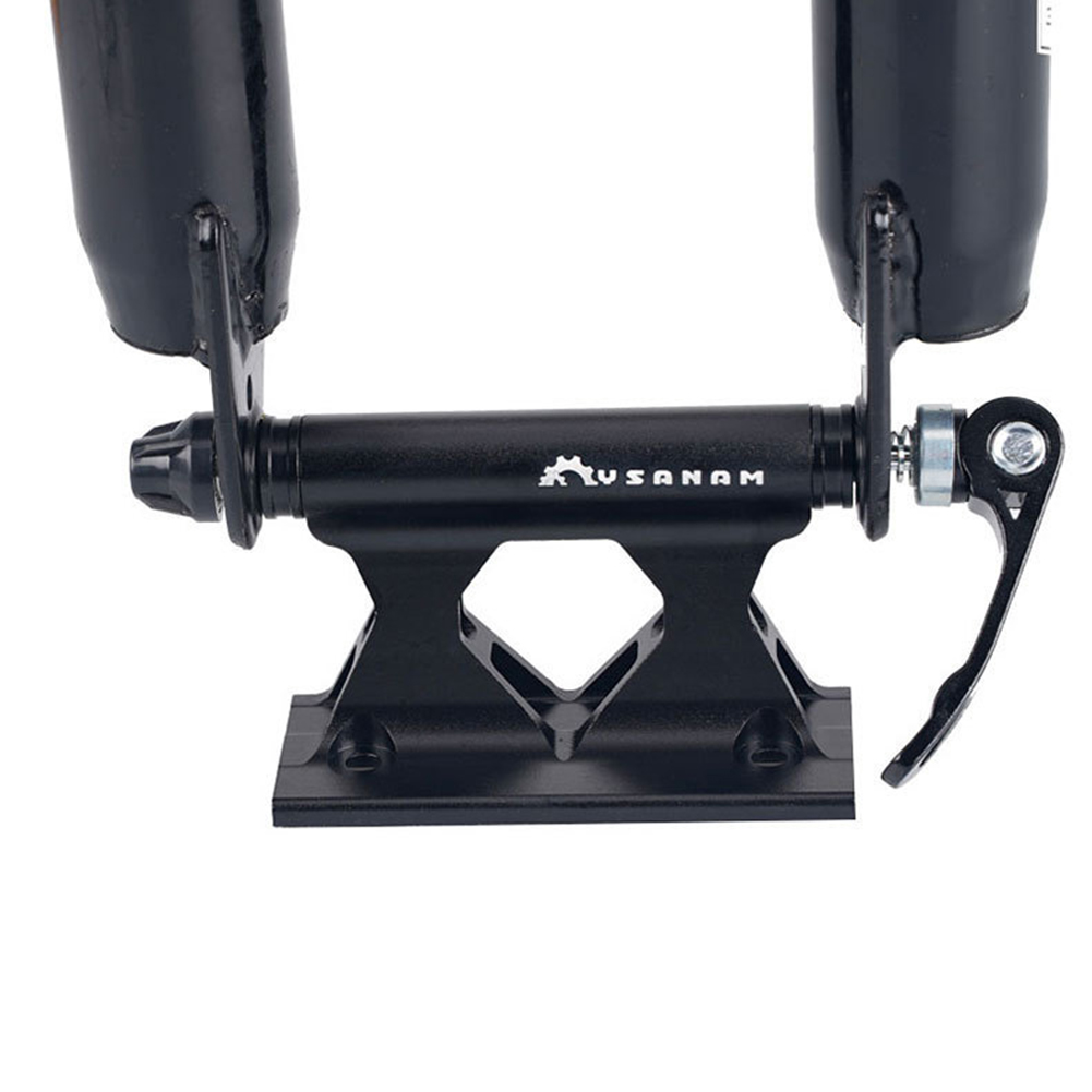 Bicycle Front Fork Quick Release Fixing Clip Bike Car Luggage Rack Carrier Installation Mount Cycling Accessories
