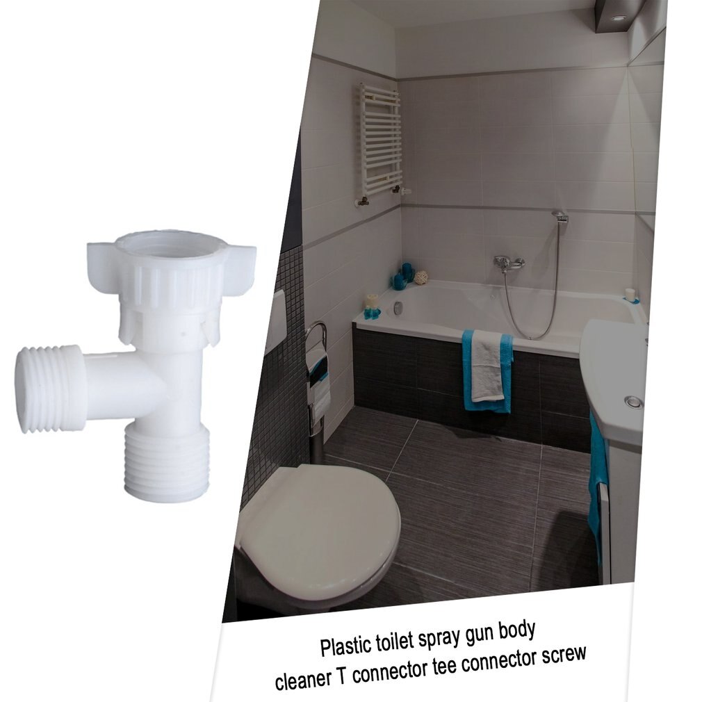 Plastic Toilet Spray Gun Body Cleaner T Connector ... – Grandado