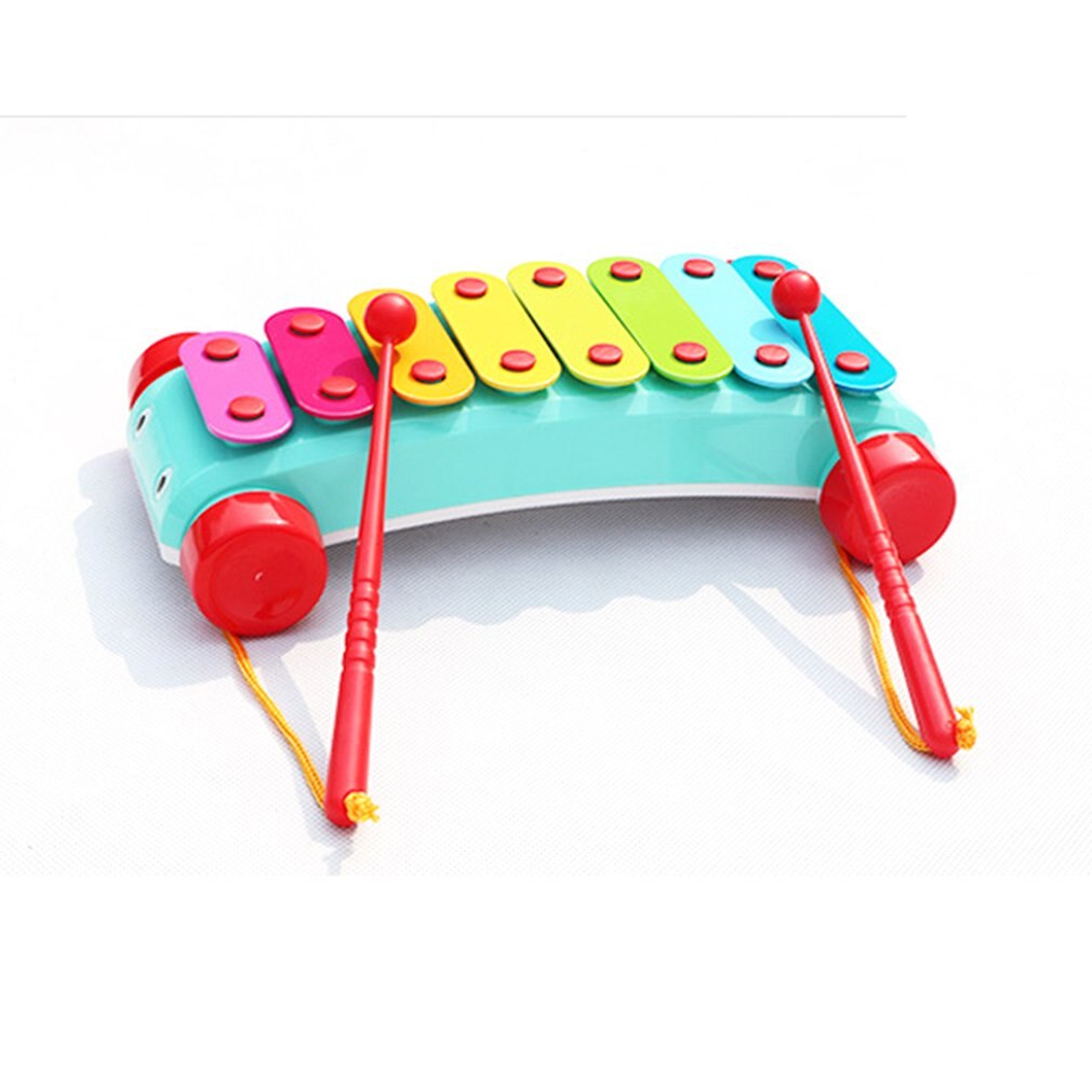 Jouet d'illumination Octave, harpe à main de couleur, entraînement pratique, capacité visuelle d'entraînement sans bords et coins