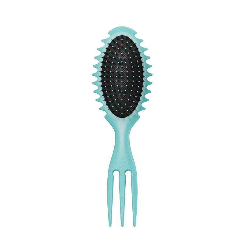 Salon Home Styling Comb Curl Defining Bounce Hair Brush Barbershop Boar Bristle Comb Detangling Shaping Hairbrushes: Red