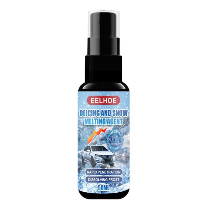 50/30ML automatyczny samochód zmywacz płyn robić topienia szyba przednia samochodowa środek robić odladzania okien zimowe narzędzia robić czyszczenia szyb samochodowych