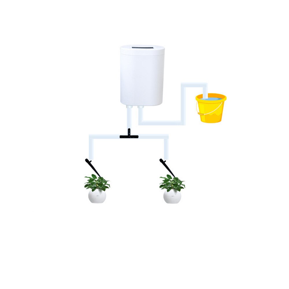 Automatic Watering Controller Drip Irrigation System Plant Self Water Kit Garden Supply Garden 2/4 Drip Heads Watering Machine