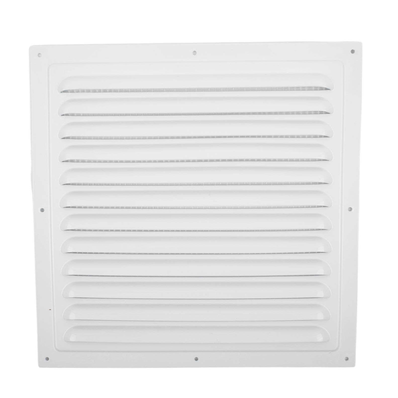 Aluminum Louver Air Vent Grille Ventilation Cover Wall Grilles Duct Cooling & Vents Plate Insect Screen Cover For Home Hardware: light yellow