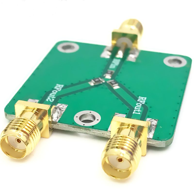 RF microwave resistance power divider module SMA connector