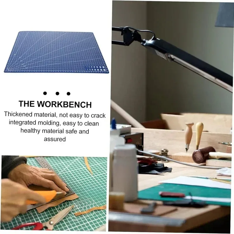 PVC-snijmat Enkelzijdig Patchwork Cut Pad voor werkbank Patchwork Naaien Handleiding DIY Mes Graveren Lederen snijplank