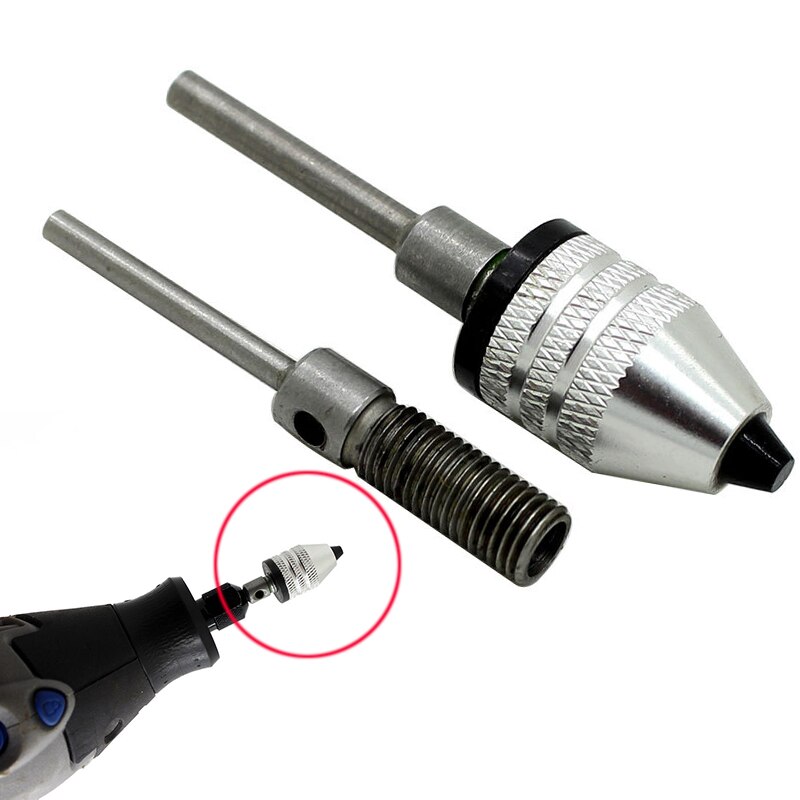 0.3-4mm Keyless Quick Change Keyless Drill Bit Chuck 2.3 3mm Connecting Rods For Electric Grinder Chuck