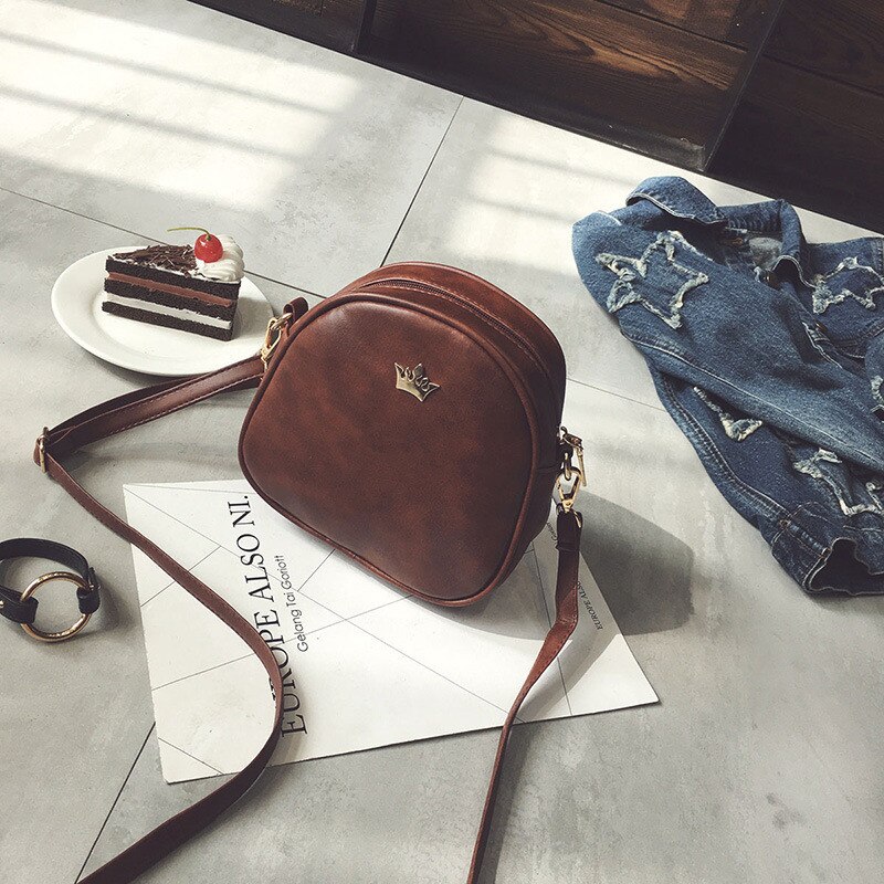 Vrouwen Handtas Keizerskroon Tassen Voor Vrouwen Leer Vrouwen Tas Schouder Telefoon Portemonnee Shell Crossbody Tas Torebki Damskie