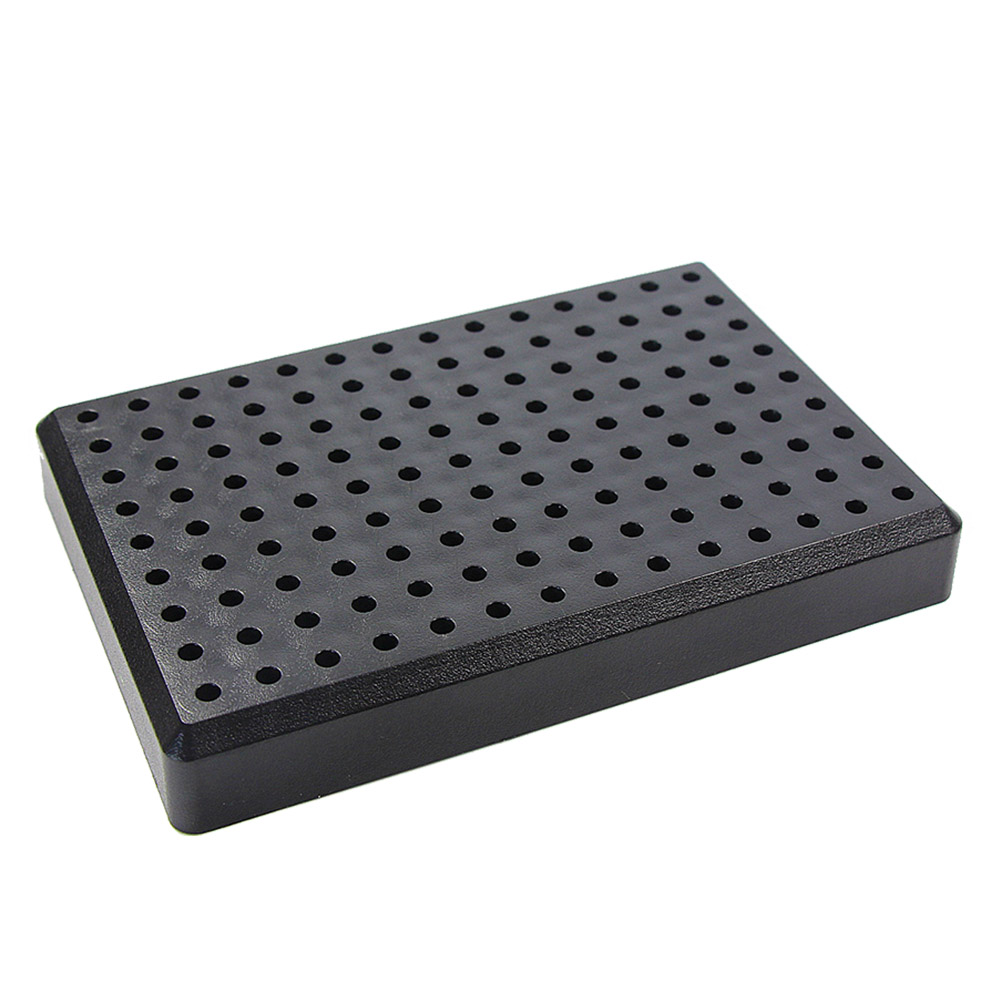 Evemodel 14X9 Holes Painting Stand Base 10pcs 20pcs Alligator Clips With Rubber Cover Set Updated Modeling Tools GJJC09: green