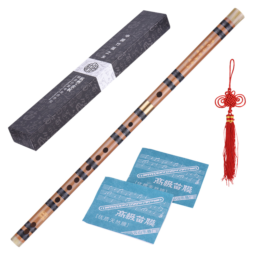 Tonart c/d/e/g/f, dizi, steckbare bitterbambusflöte, traditionelles handgefertigtes chinesisches holzblasinstrument