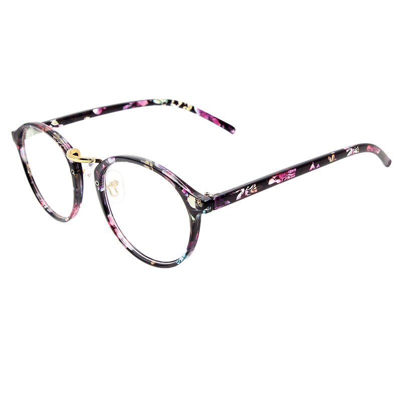 Mode Transparante Ronde Glazen Transparante Frame Vrouwelijke Bril Bijziendheid Bril Mannen Optische Frame Transparant