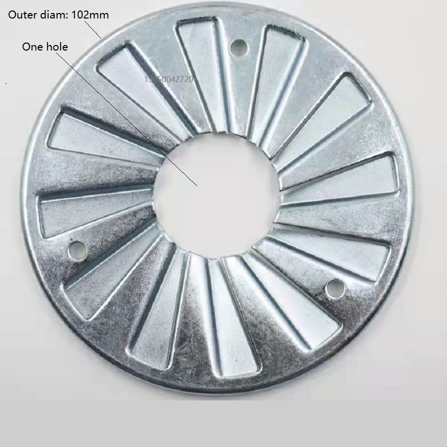 102MM Waste oil burner Air swirler burner stabilizer boiler combustion fire flame plate mathanol diesel fule flame ring