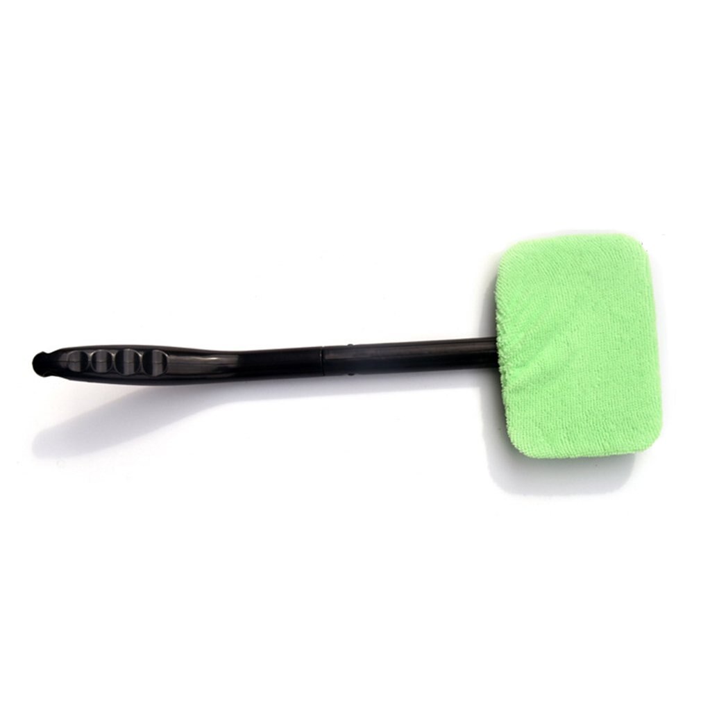 Windshield Easy Cleaner Clean Hard-To-Reach Windows On Your Car Home Washable with Ergonomic Handle Microfiber Bonnet