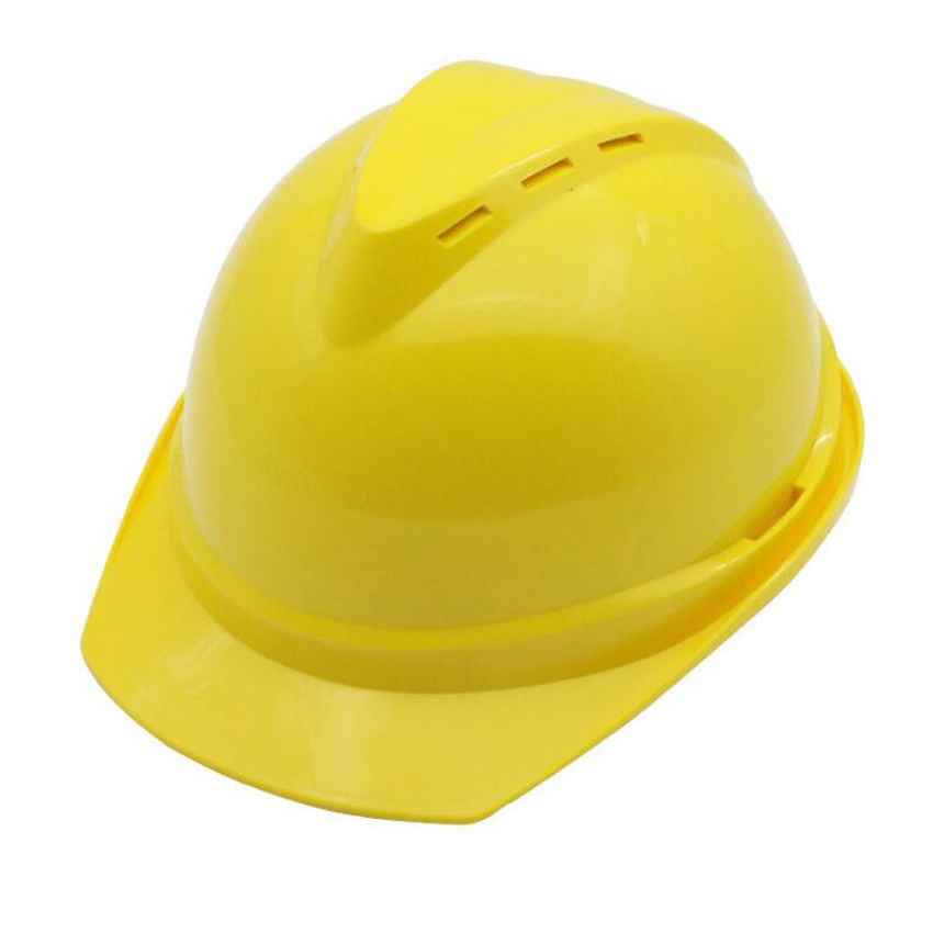 Hard Hat V-Gard Pe Materiaal Type Helm Werk Cap Bouw Werk Beschermende Helm Veiligheid Arbeid Helm