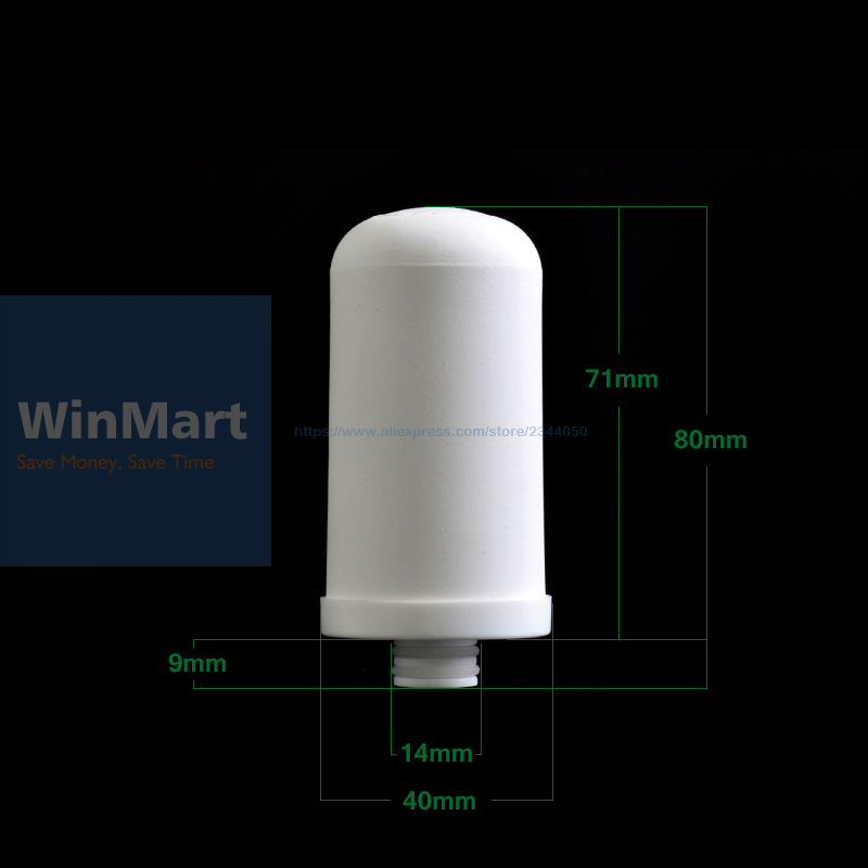 3 stks/partij Vervanging Innerlijke Keramische Filter Cartridge voor Huishoudelijke Tap Kraan Waterzuiveraar