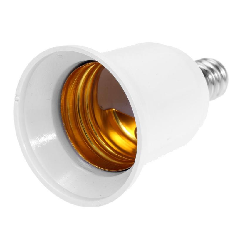 5Pcs E14 Om E27 Thuis Kamer Lamp Socket Base Houder Converter 110V 220V Licht Adapter Conversie brandwerende Verlichting