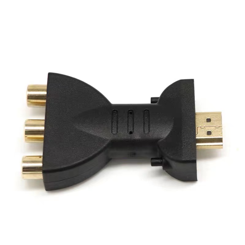 RCA AV para HDMI compatível com adaptador composto, cabo de áudio e vídeo, cabo USB para HD TV Box, conversor 1080p