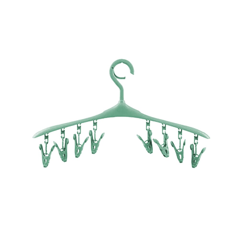 Gancho à prova de vento clipe multi-função de plástico roupas rack de secagem meias roupa interior rack de secagem: NO.4