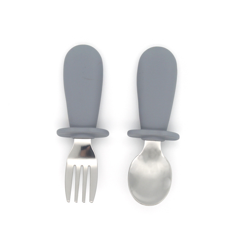 Baby Gadgets Servies Set Kinderen Gebruiksvoorwerp Rvs Peuter Servies Bestek Cartoon Baby Voedsel Voeden Lepel Vork: A5