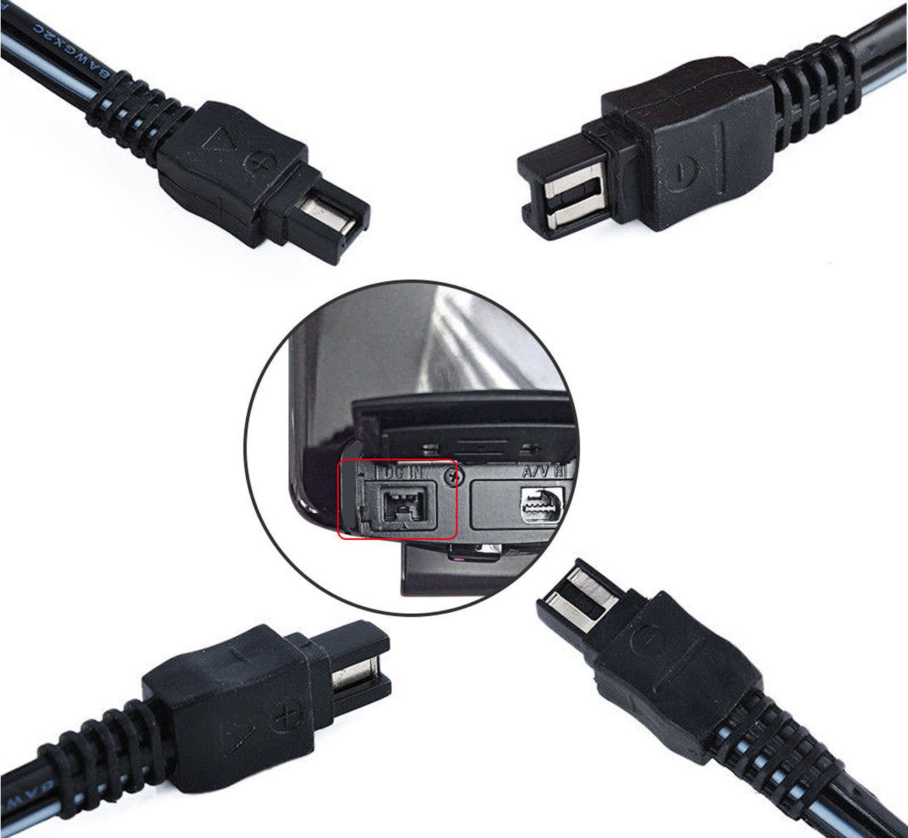 USB / AC Power Adapter Charger for Sony DCR-SX30, DCR-SX40, DCR-SX41, DCR-SX44, DCR-SX45, DCR-SX65, DCR-SX85 Handycam Camcorder