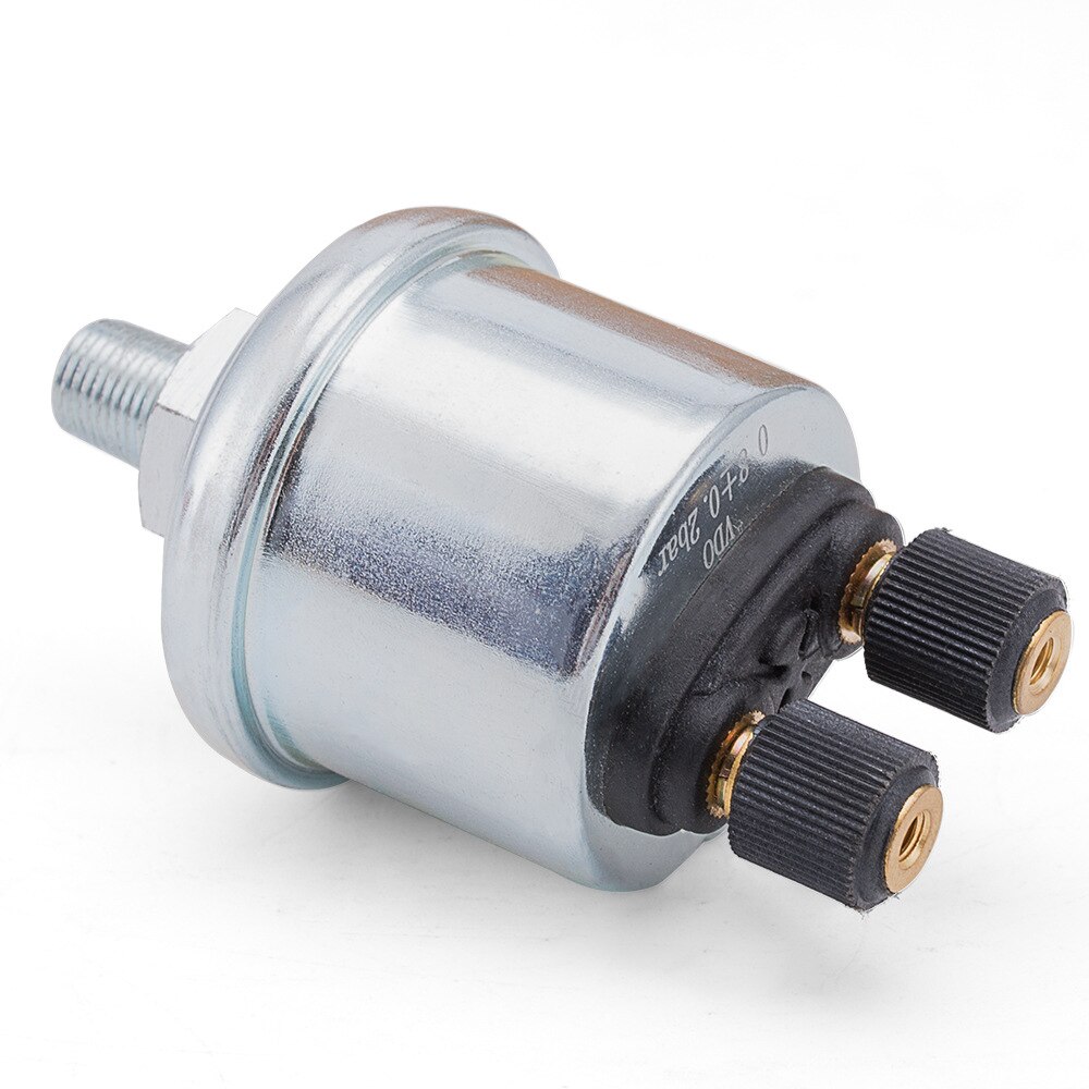 Olietrykssender, vdo type ,150 psi ,10-180 ohm, lav 11 psi alarm / advarselsafbryder 10-180 ohm modstandsudgang