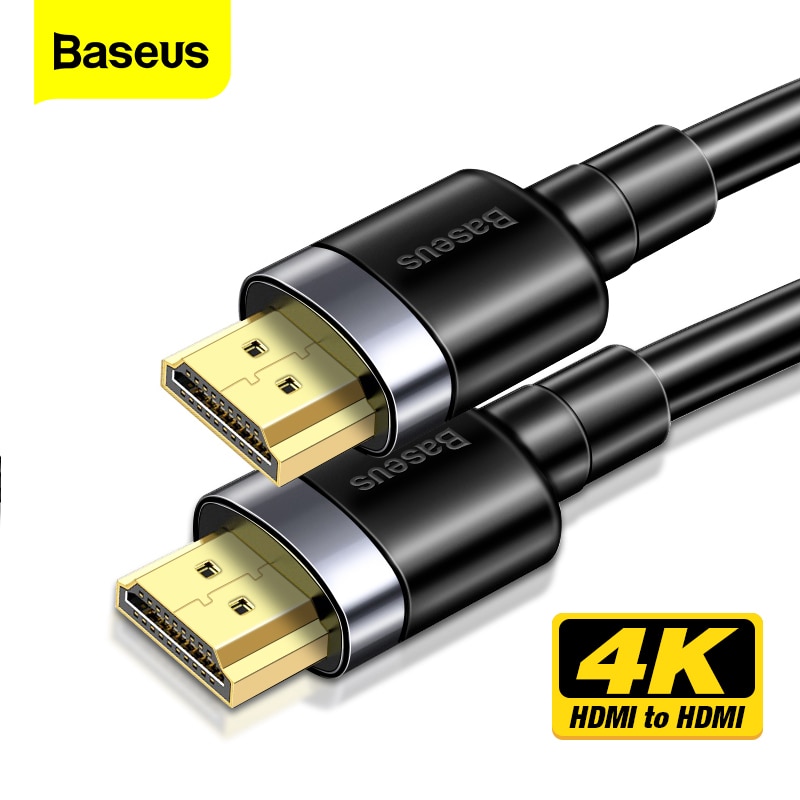 Baseus 4K Hdmi Kabel Naar Hdmi 2.0 Kabel Voor PS4 Tv Box Projector Digitale Splitter Displayport Switch 60Hz video Hdmi Wire Cord