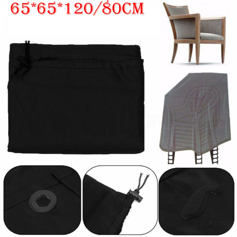 Vanntett utendørs beskyttelse stol terrassemøbler deksel motstandsdyktig oxford klut utendørs oppstalling stol dekke hage parklandskap
