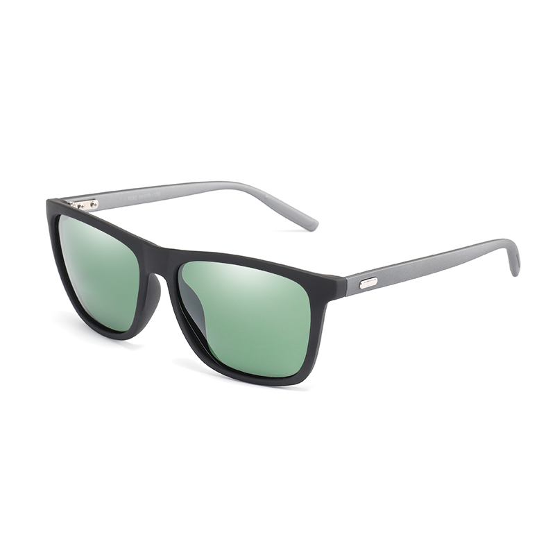 Glitztxunk Polarized Sunglasses For Men Classic Brand black Oculos de sol Men Square Driving Travel Sun Glass