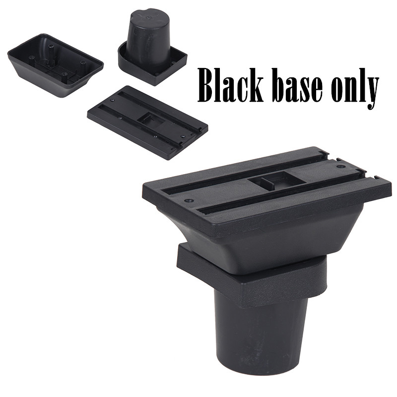 Car Arm Rest Storage Box For Toyota Yaris Vitz 1998-2005 Hatchback Centre Console Storage Box Armrest 2004 2003 2002 2001 2000: Black base only