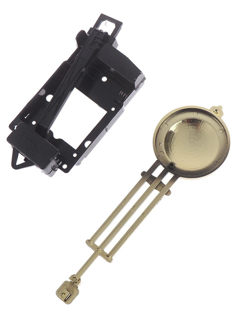 Pendulum Clock Drive Unit Module With Gold Pendulum General Quartz Clock Movement Repair Part Replacement For DIY Making Clock