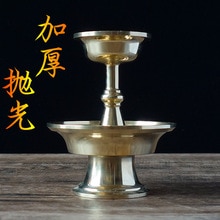 Tasse de bouddhisme du Tibet en laiton | Bols tibétains, accessoires de décoration de la maison, assiette décorative rituel tantrique, tasse de gardien