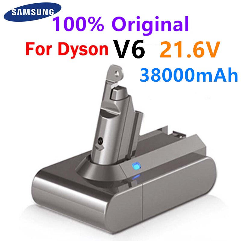 2022 neue Dyson V6 38000mAh 21,6 V Li-Ion Batterie für Dyson V6 DC58 DC59 DC61 DC62 DC74 SV07 SV03 SV09 Staubsauger Batterie