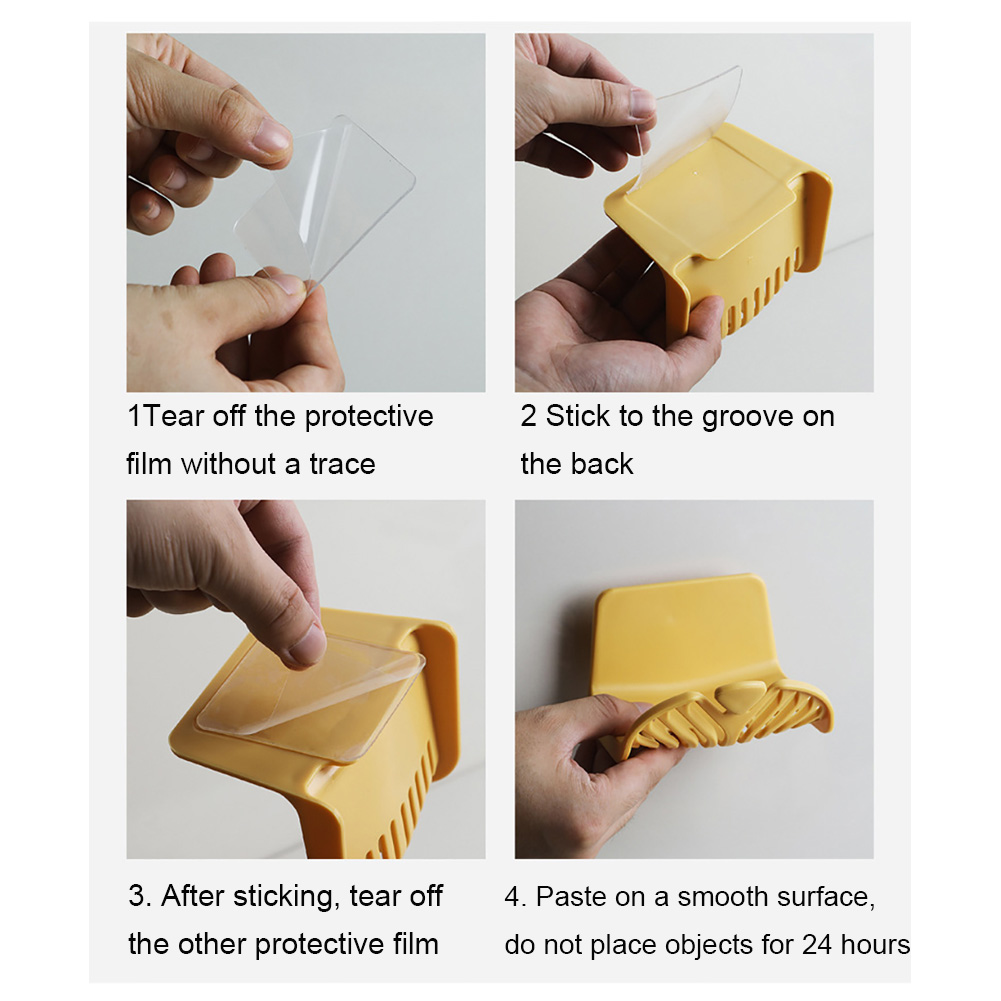 Bathroom Wall Mount Drain Shower Soap Rack Holder Bath Ball Hanging Container Multifunctional For Bath Ball Hair Bind Cord