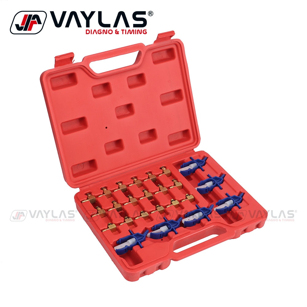 Diesel Injector Flow Meter Testing Tool Brandstof Injector Flow Meter Connector Converter Brandstof Flow Test