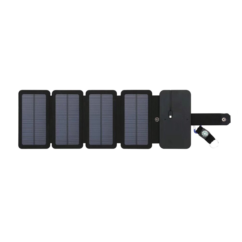 Universal dobrável sunpower dobrável dobrável 10 w carregador de telefone solar 5 v 2.1a dispositivos de saída usb seguro portátil painéis solares para smartphone: 4