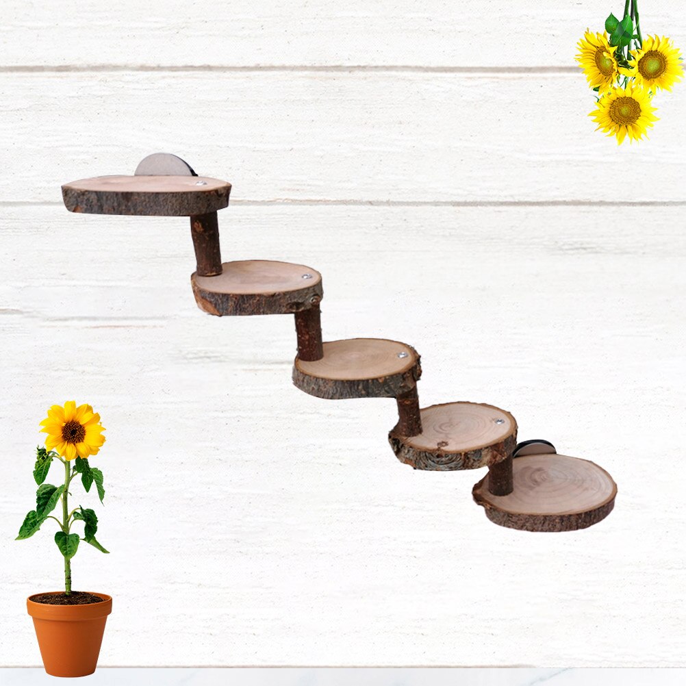 1pc Hamster Springboard Ladder Gnawing Pet Playing Biting Ladder for Chinchillas Guinea