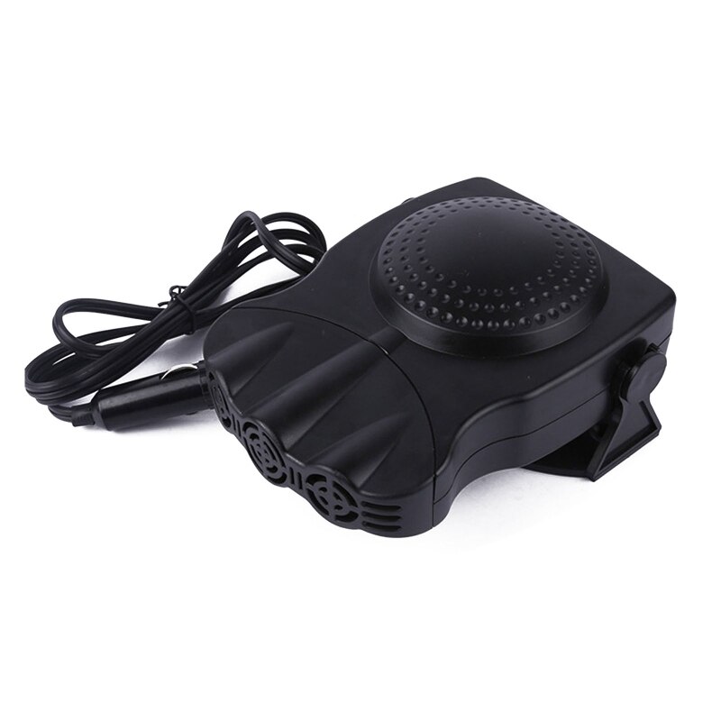 Car Heater Portable Electric Windshield Defogger Rotate Base Window Heater Heating Baffle Dryer Fan Demister Adjustable