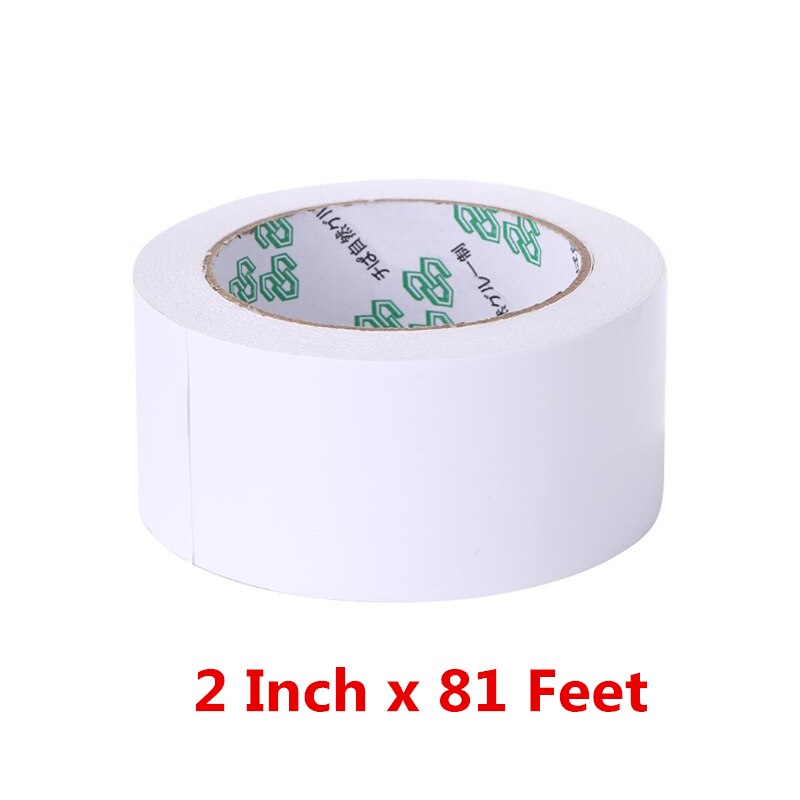 6/4/2 Inch * 81 Feet Clear Double Sided Adhesive Roll for DIY Scrapbooking Card Album Photo Embellishments Making Sticky Tape: 2inchx81feet