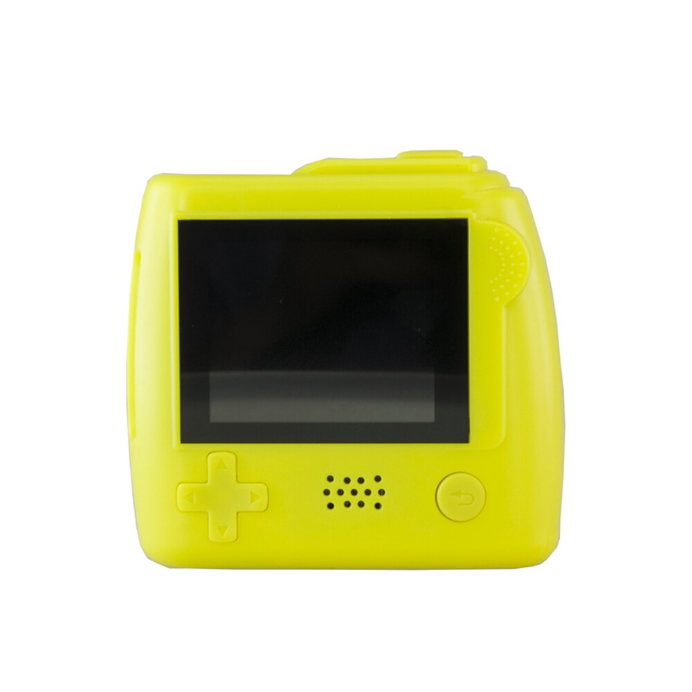 1080P Digital Mini Camera P10 Children Digital Camera Projection Video HD Camera For Kids Christams Year Birthday: Yellow