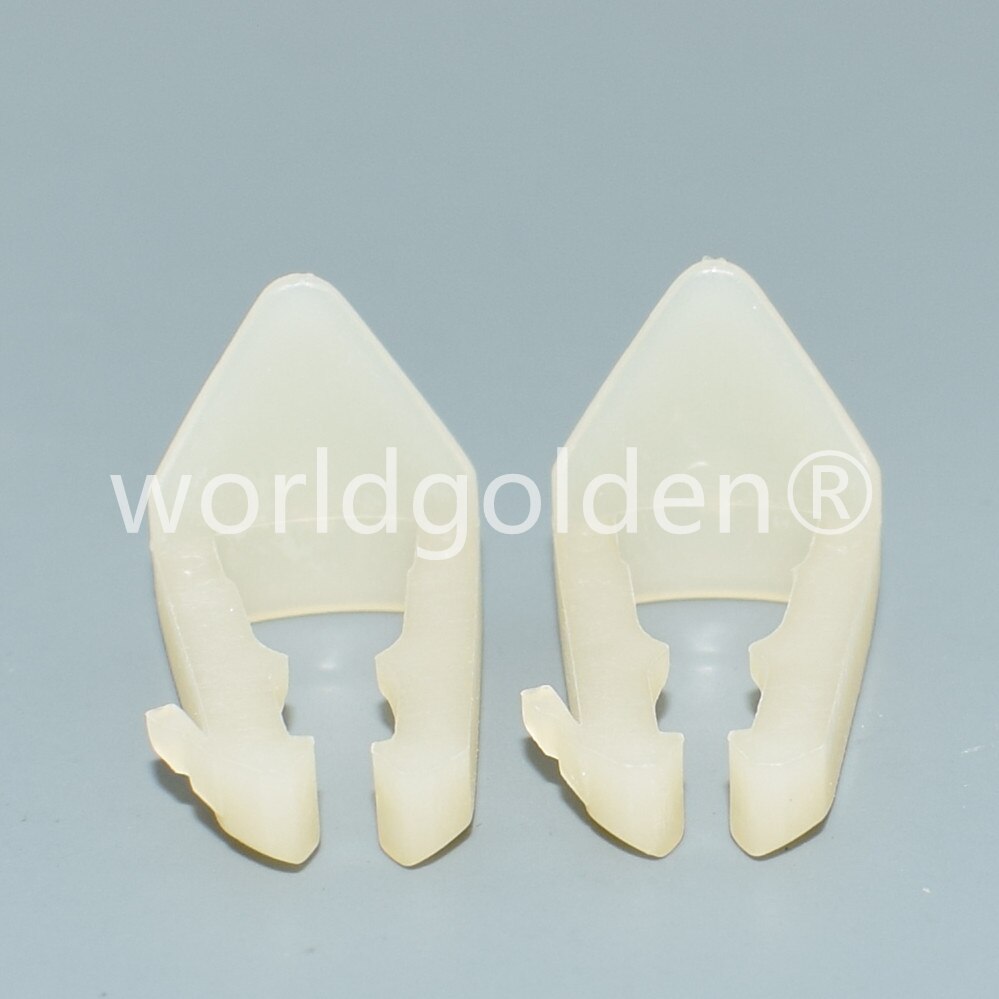 worldgolden 100pcs plastic clip For 8mm Fuel Line Retainer Clip With Fuel Injection for Ford N802239-S, N806191-S1901