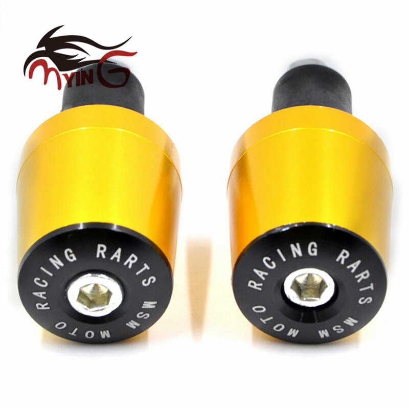 Embouts De Guidon Moto Pour Yamaha - Alliage Aluminium 7/8" (22mm) - Bouchons Équilibrés - Réduction Des Vibrations